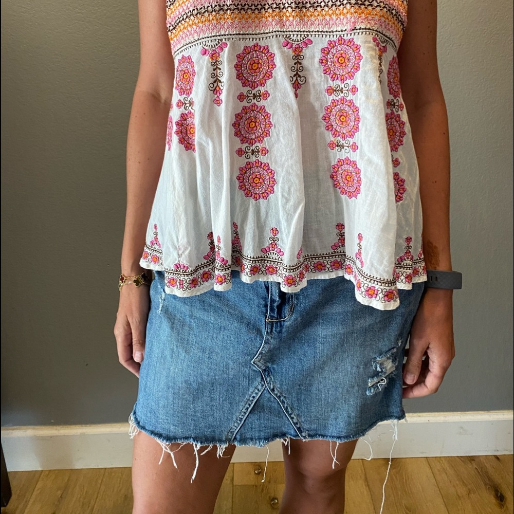 Jean skirt